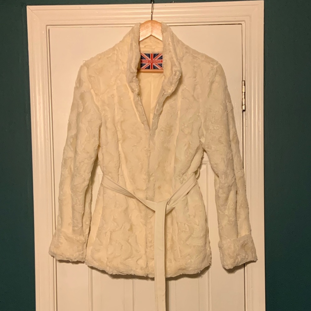 Faux fur jacket